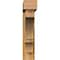 Ekena Millwork Balboa Block Rough Sawn Bracket w/ Offset Brace, Western Red Cedar, 6"W x 28"D x 28"H BKT0604X28X28BOA05RWR - alternate 2